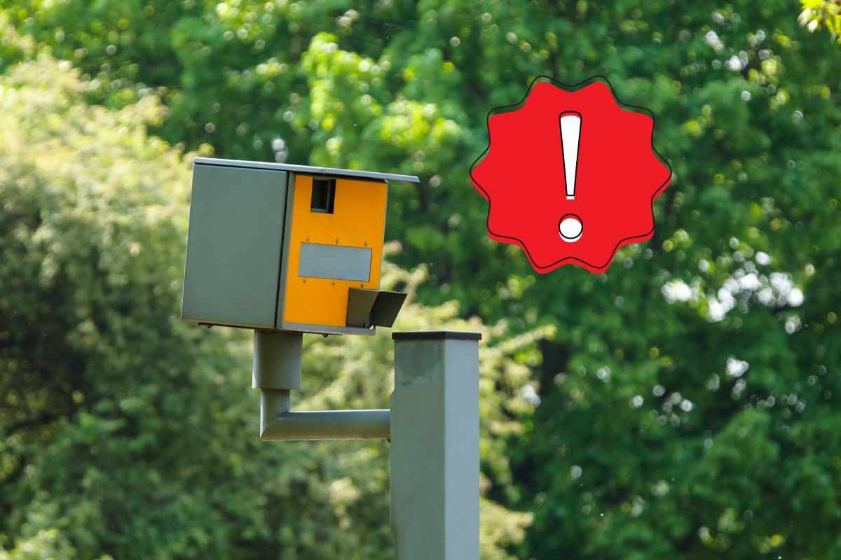 Telecamera con sensore di velocità